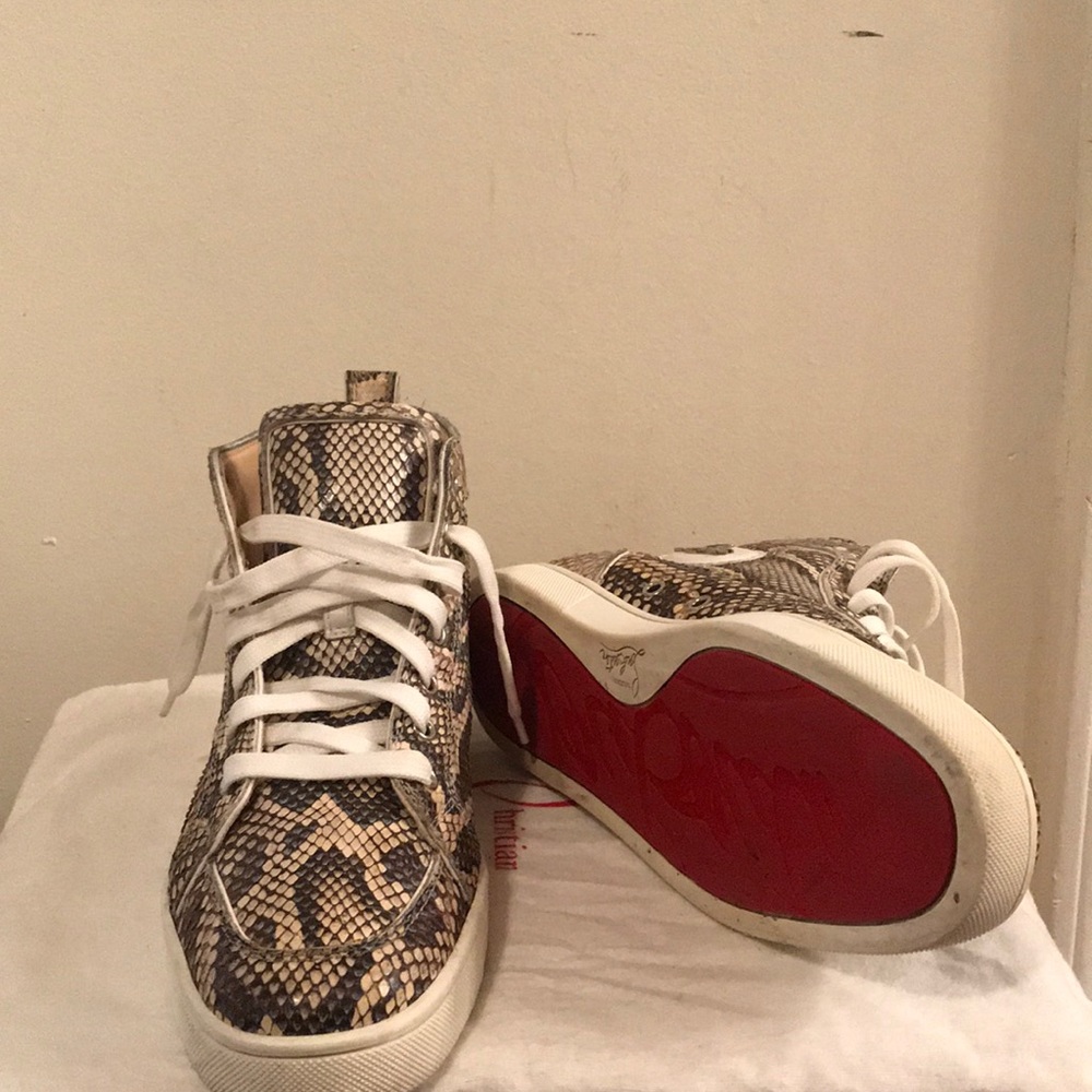 Christian Louboutin- Rantus Flat Python Luminor - Picture 2 of 6